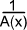 fonction de forme 1/A(x)